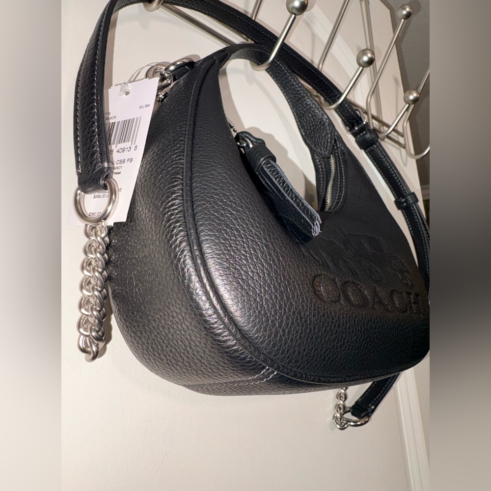 🖤 NWT Coach Mini Carmen Crossbody in Pebble Leather - CT774 - Picture 5 of 14